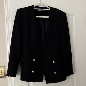 Zara Black Women's Blazer Jacket
